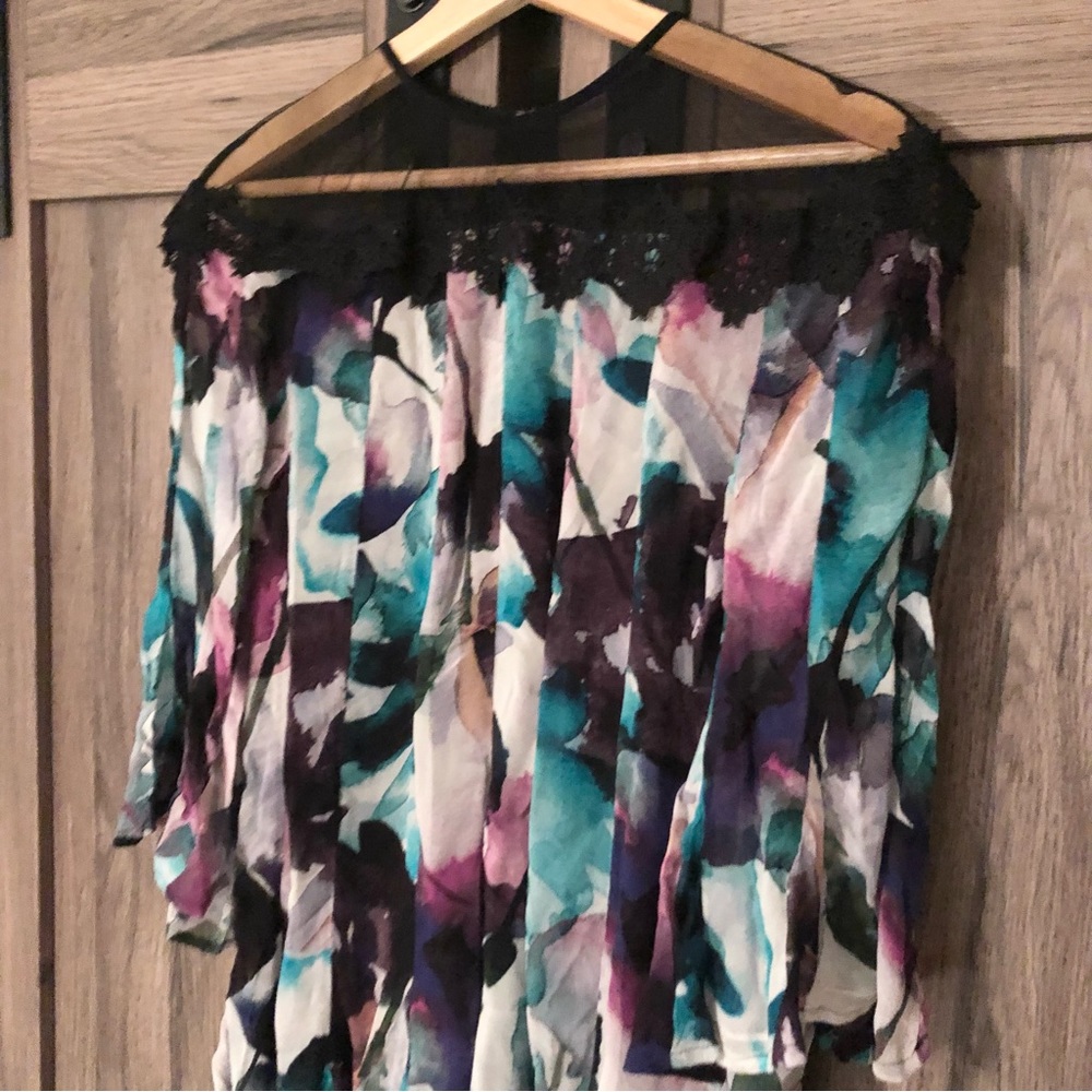 Anthropologie Flutter-Sleeve Dress - Picture 3 of 7
